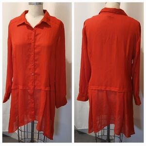 5/$25 Love Ari Red Dress 2X